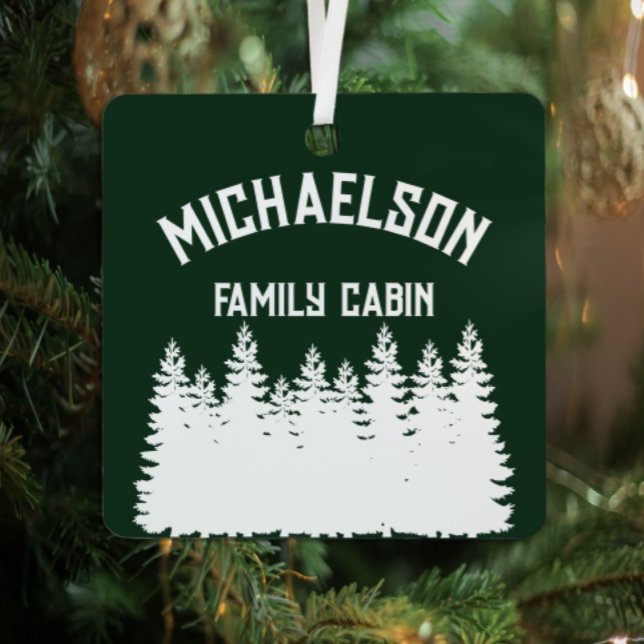 Family Cabin Metal Tree Decoration (Creator Uploaded)