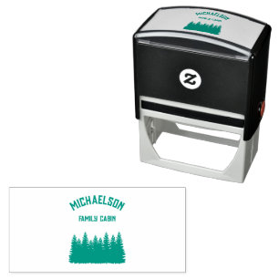 Family Cabin Self-inking Stamp