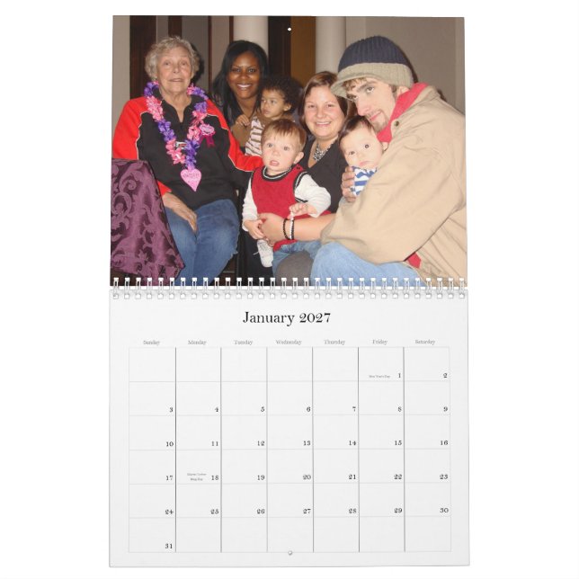 family calendar (Jan 2027)