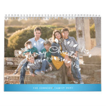 Family Calendar 2025 Merry Christmas