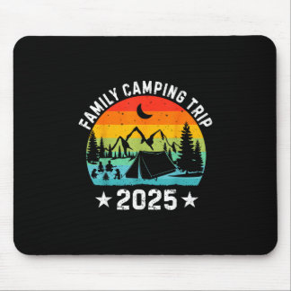 Family Camping Trip 2025 Matching Crew Summer Vaca Mouse Mat