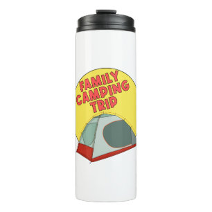 Family Camping Trip Thermal Tumbler