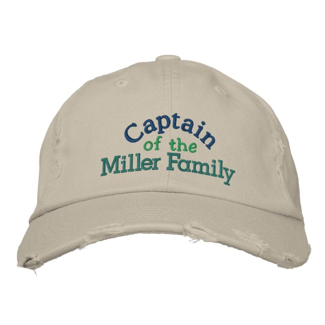 Family Captain Cap - Father's Day (Front)