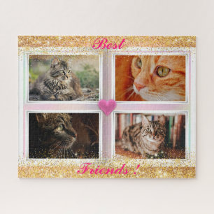Family Cats Popular Gift Jigsaw Puzzle