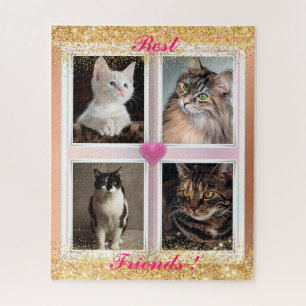Family Cats Popular Gift Jigsaw Puzzle