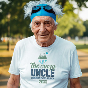 Family Characters Crazy Uncle ID1317 T-Shirt