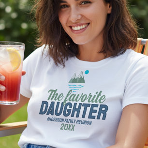 Family Characters Favourite Daughter ID1317 T-Shirt
