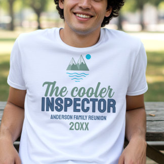 Family Characters The Cooler Inspector ID1317 T-Shirt
