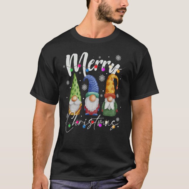 Family Chirstmas Gnome 2022 T-Shirt (Front)