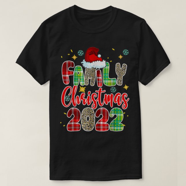 Family Christmas 0 Matching Shirts Squad Santa Elf (Design Front)