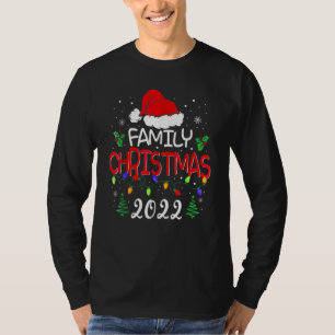 Family Christmas 2022 Matching Santa Elf Squad 3 T-Shirt