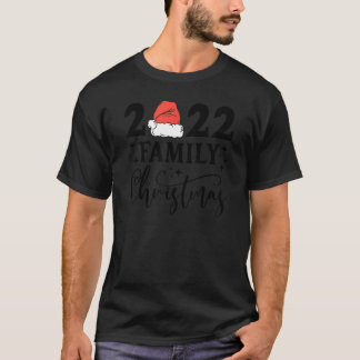 Family Christmas 2022 Squad Santa Christmas Party T-Shirt