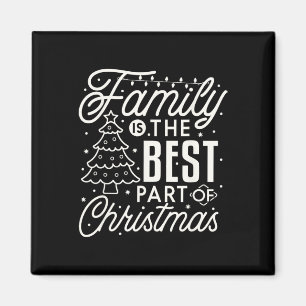 Family Christmas 2023 Matching Funny Xmas Crew Squ Magnet