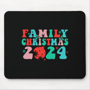 Family Christmas 2024 Christmas Squad Xmas Matchin Mouse Mat