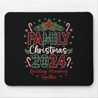 Family Christmas 2024 Group Matching Xmas Squad Mouse Mat