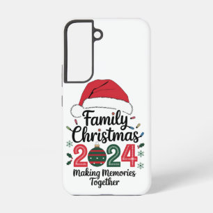 Family Christmas 2024 Making Memories Together Samsung Galaxy Case