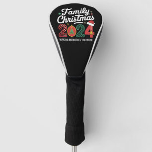 Family Christmas 2024 Matching Outfit Xmas Squad  Golf Head Cover