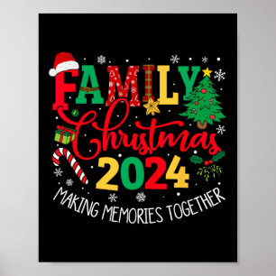 Family Christmas 2024 Matching Outfit Xmas Squad S Poster