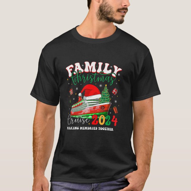 Family Christmas 2024 Matching Outfit Xmas Squad S T-Shirt (Front)