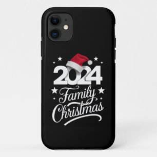 Family Christmas 2024 Matching Pajama Santa iPhone 11 Case