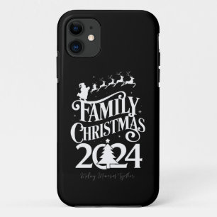 Family Christmas 2024 Memories Together Matching iPhone 11 Case