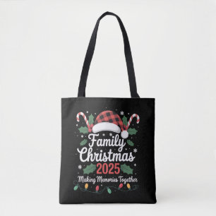 Family Christmas 2025 Crew Group Matching Family Tote Bag