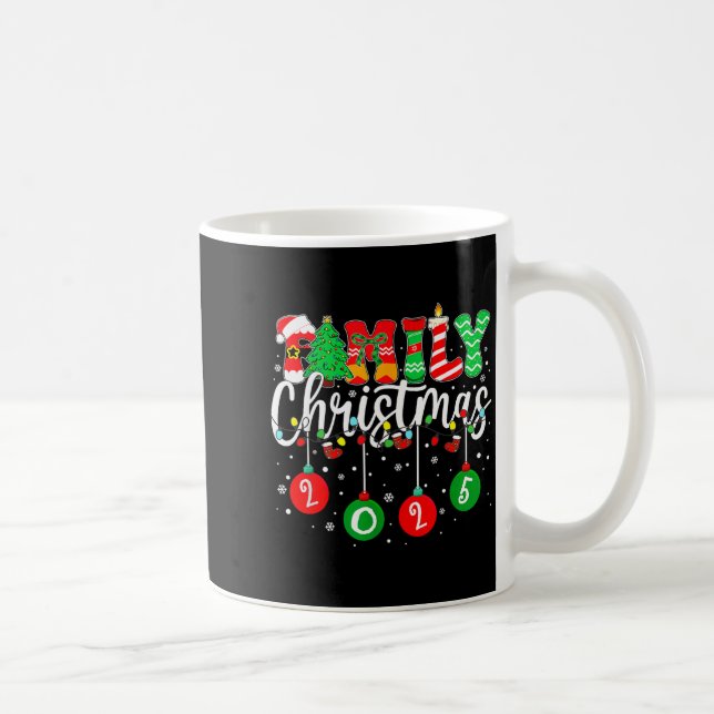 Family Christmas 2025 Making Memories Together Men Coffee Mug (Right)