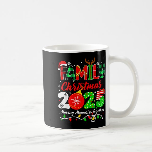 Family Christmas 2025 Matching Family Christmas Xm Coffee Mug (Right)