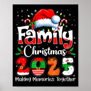 Family Christmas 2025 Matching Family Christmas Xm Poster