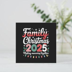 Family Christmas 2025 Matching Outfit Xmas Squad Invitation