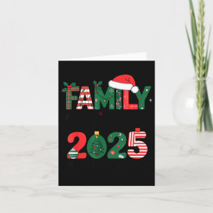 Family Christmas 2025 Matching Outfit Xmas Squad S Card