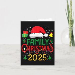 Family Christmas 2025 Matching Outfit Xmas Squad S Card