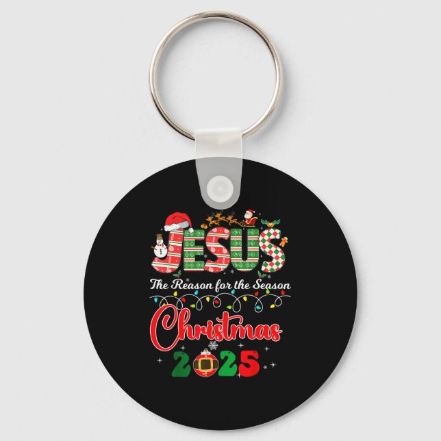 Family Christmas 2025 Matching Outfit Xmas Squad S Key Ring (Front)