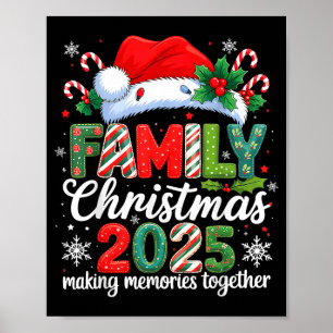 Family Christmas 2025 Matching Outfit Xmas Squad S Poster