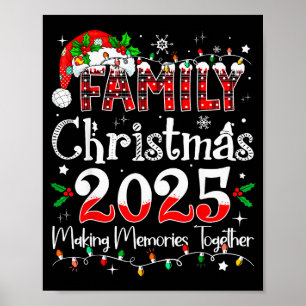 Family Christmas 2025 Matching Outfit Xmas Squad S Poster