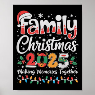 Family Christmas 2025 Matching Outfit Xmas Squad S Poster