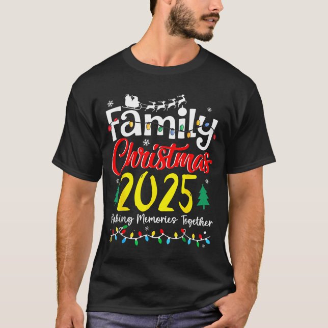 Family Christmas 2025 Matching Outfit Xmas Squad S T-Shirt (Front)