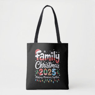 Family Christmas 2025 Matching Outfit Xmas Squad Tote Bag