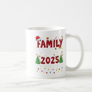 Family Christmas 2025 Matching Squad Santa Red Pla Coffee Mug
