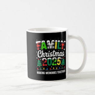 Family Christmas 2025 Matching Squad Santa Red Pla Coffee Mug