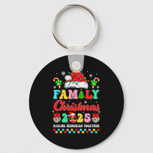 Family Christmas 2025 Matching Squad Santa Xmas Fu Key Ring