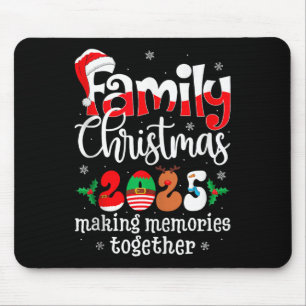 Family Christmas 2025 Matching Xmas Pajamas Christ Mouse Mat