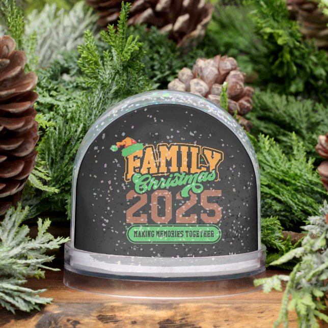 Family Christmas 2025  Snowglobe (Winter)