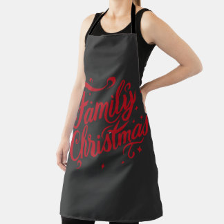 Family Christmas' Apron