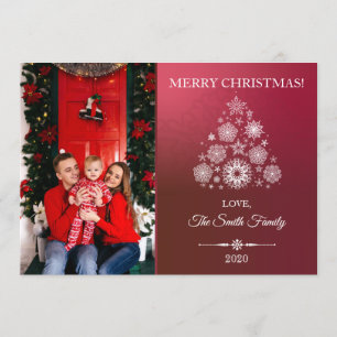 Family Christmas Card, Holiday Photo Greeting Card