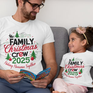 Family Christmas Crew Matching Group  T-Shirt