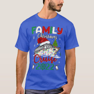 Family Christmas Cruise 2022 Cruise Squad Xmas  T-Shirt