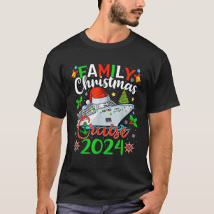 Family Christmas Cruise 2024 Matching Family Cruis T-Shirt