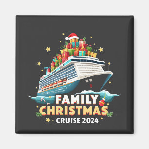 Family Christmas Cruise 2024 Matching Outfit Magnet