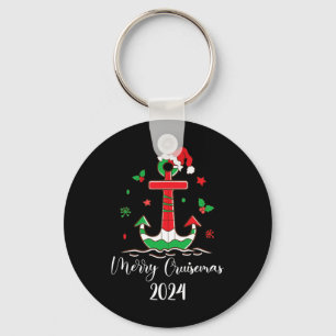 Family Christmas Cruise 2024 Merry Cruisemas Xmas  Key Ring